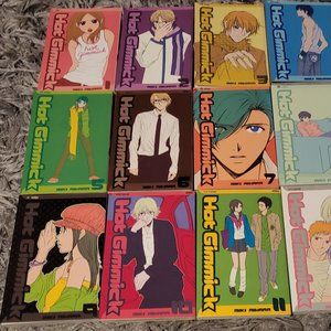 Hot Gimmick Volumes 1-12 English Manga books complete + Hot Gimmick S Novel OOP